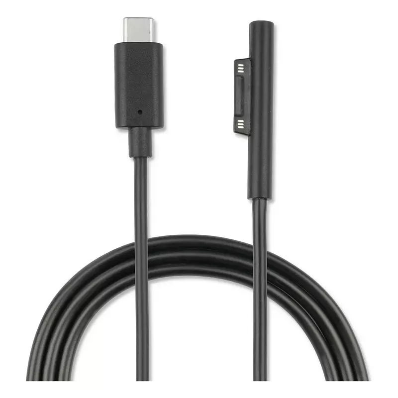 4smarts Ladekabel Micorosft Surface Connect zu USB Typ-C 5A 1m black