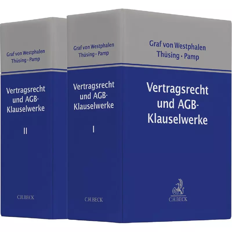 Vertragsrecht und AGB-Klauselwerke - ohne Fortsetzungsbezug