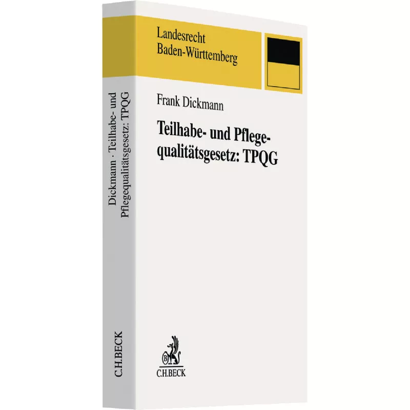 Teilhabe- und Pflegequalitätsgesetz: TPQG – Baden-Württemberg
