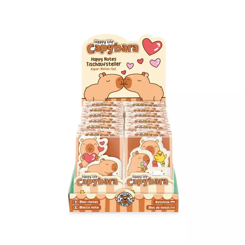 Haftnotiz Capybara Love, 2 Stück, sortiert TRENDHAUS 968647