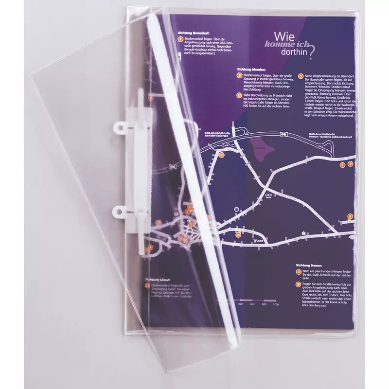 Durable Schnellhefter DIN A4 PVC transparent