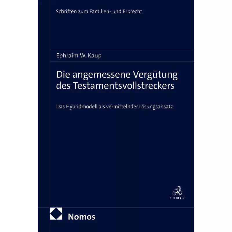 Die angemessene Vergütung des Testamentsvollstreckers