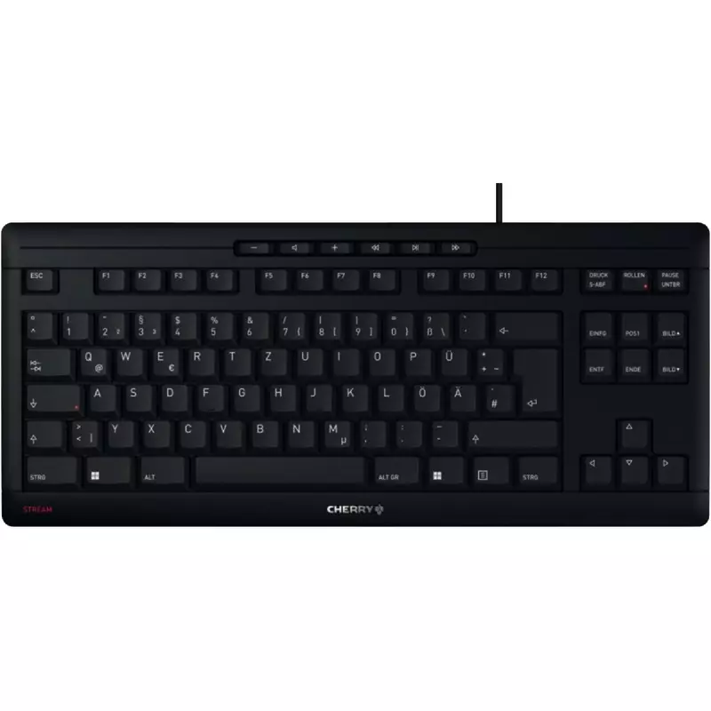 CHERRY Tastatur STREAM KEYBOARD TKL