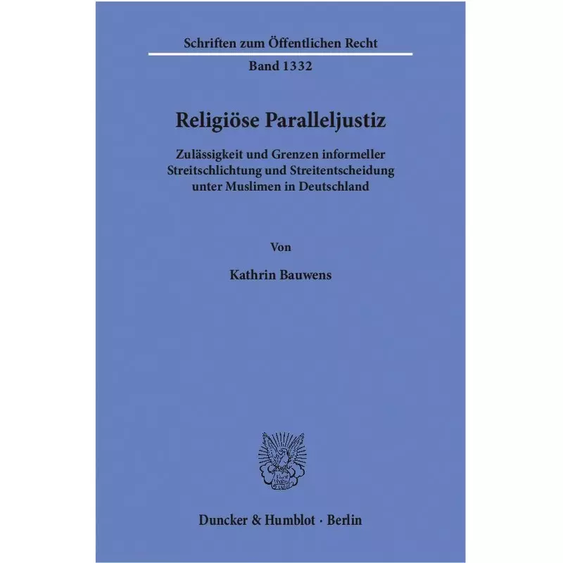 Religiöse Paralleljustiz