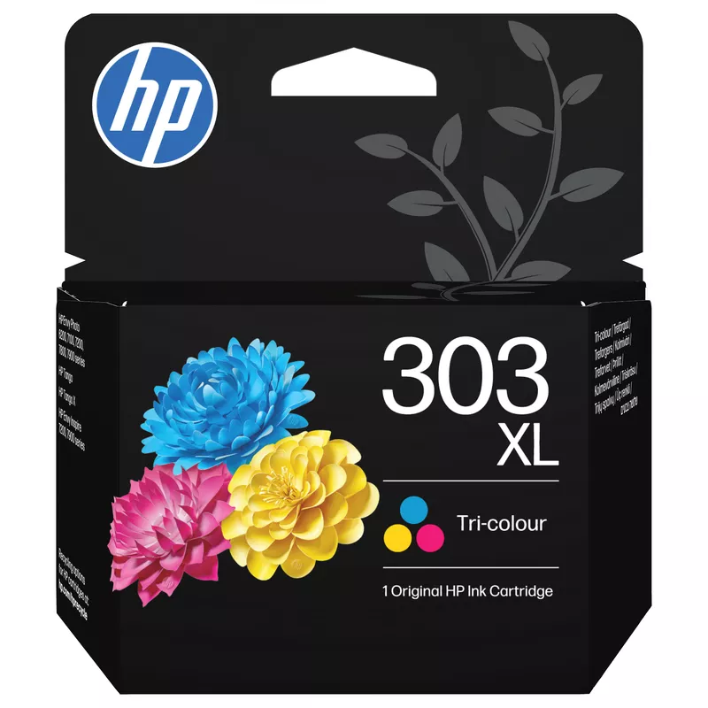 HP 303XL High Yield Tri-color Original Ink Cartridge Cyan, Magenta, Gelb 415Seiten