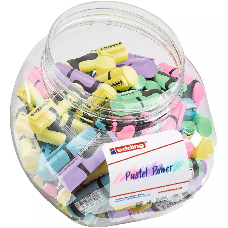 edding Textmarker Mini 7 pastell sort. 100St.
