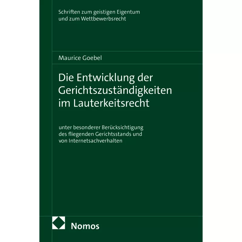 Die Entwicklung der Gerichtszuständigkeiten im Lauterkeitsrecht