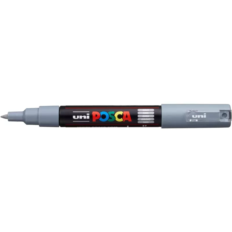 Pigmentmarker Uni Posca PC-1M, grau UNI-BALL 186733