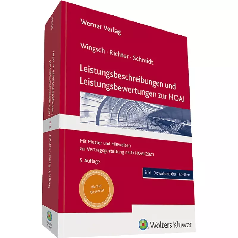 Leistungsbeschreibungen und Leistungsbewertungen zur HOAI