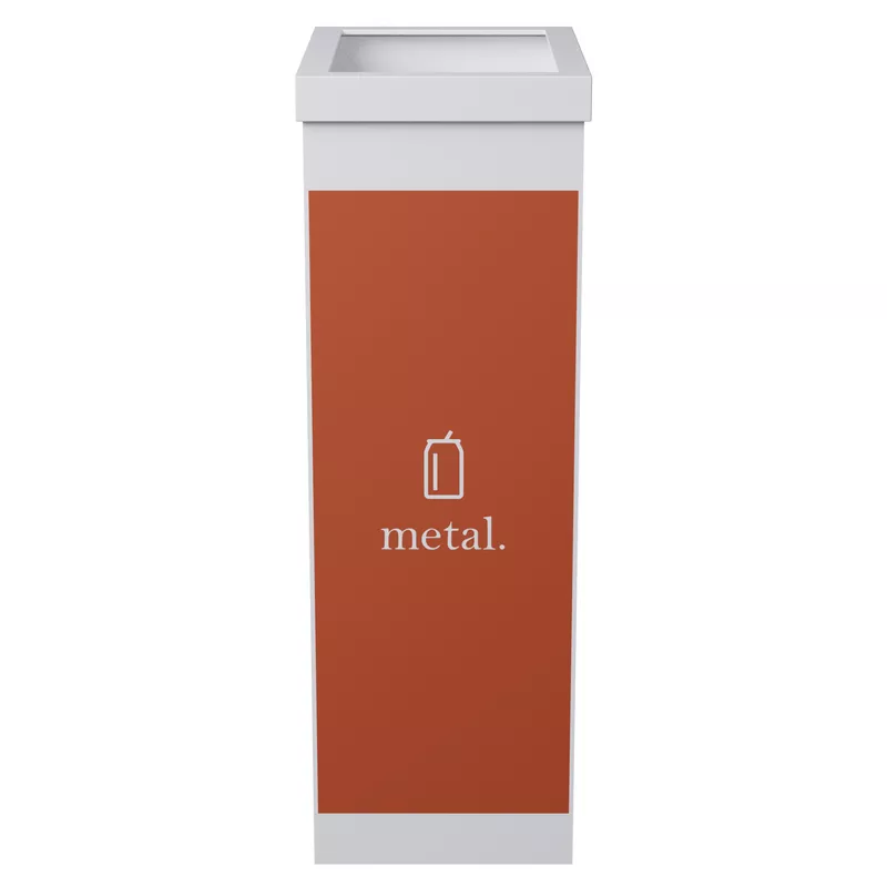 Paperflow Mülltrenner Metall 60l ws