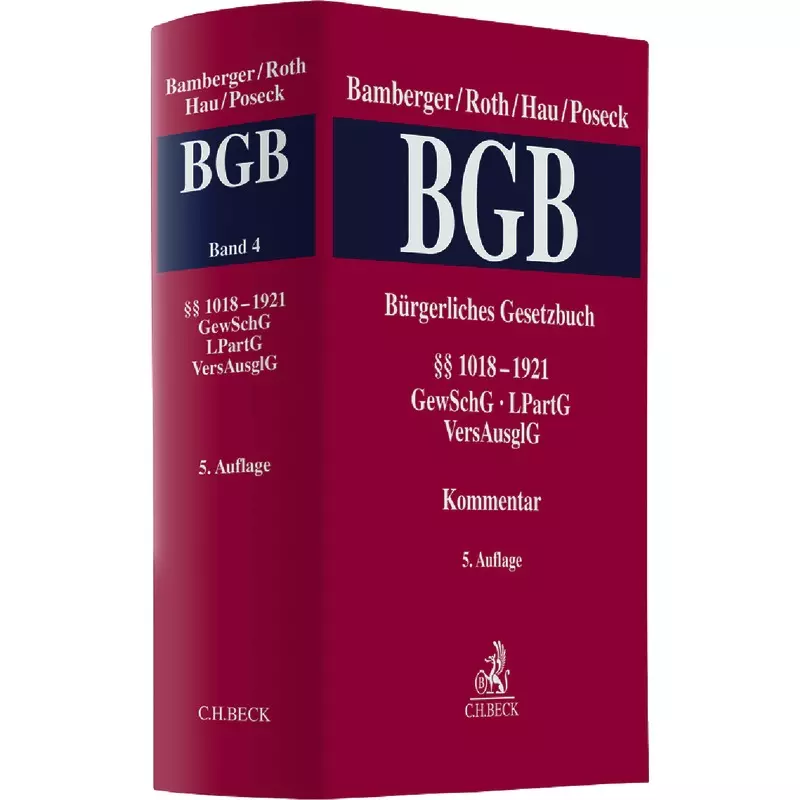 Kommentar zum Bürgerlichen Gesetzbuch  Band 4