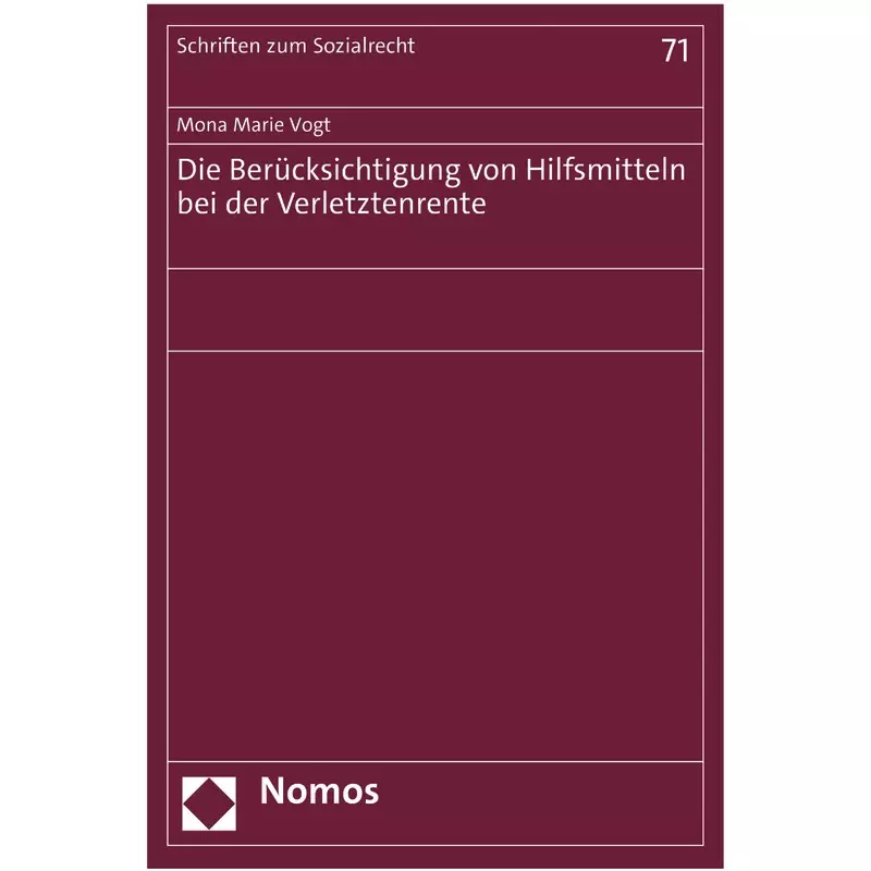 Die Berücksichtigung von Hilfsmitteln bei der Verletztenrente