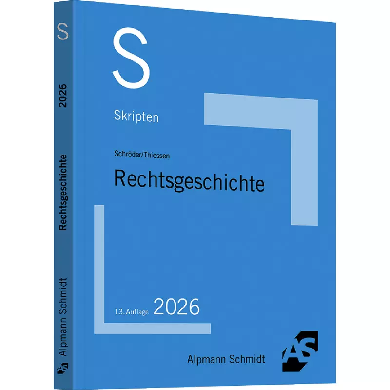 Skript Rechtsgeschichte