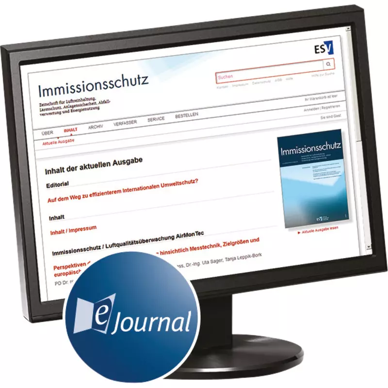 ESV Immissionsschutz  - eJournal