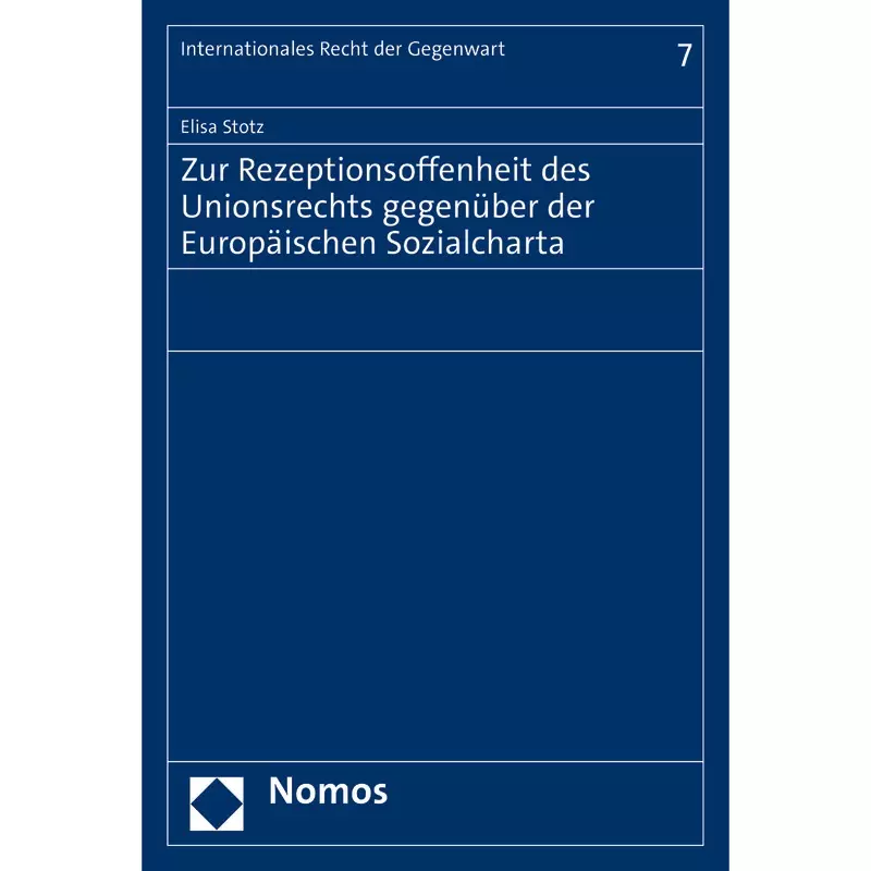 Zur Rezeptionsoffenheit des Unionsrechts gegenüber der Europäischen Sozialcharta