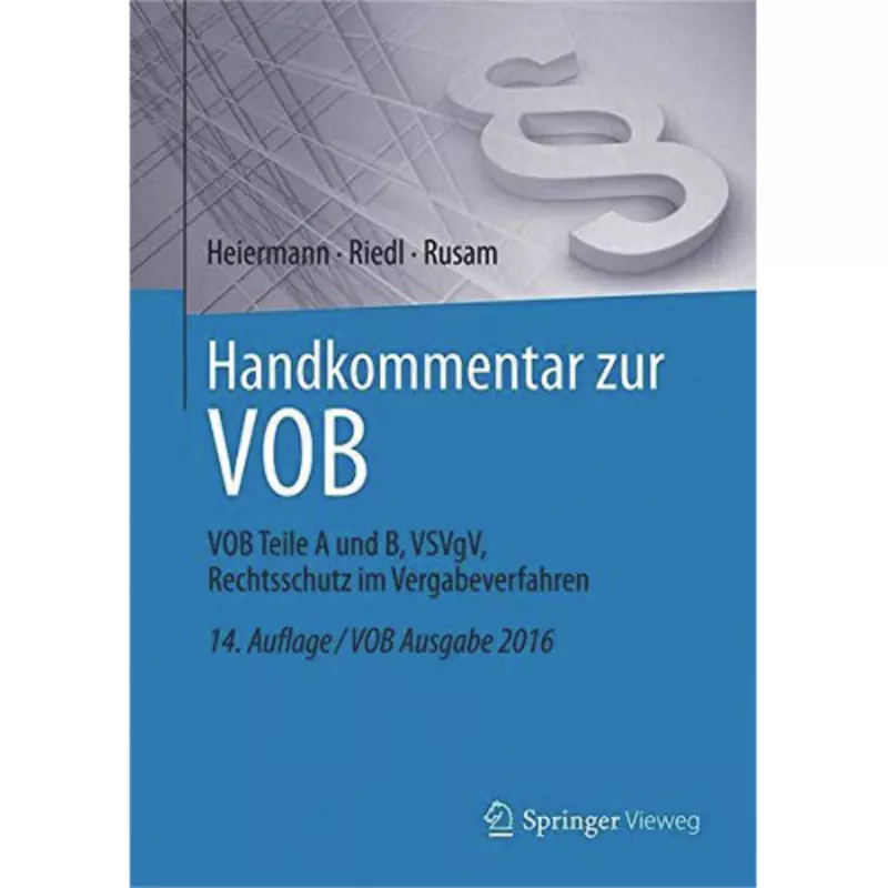 Handkommentar zur VOB