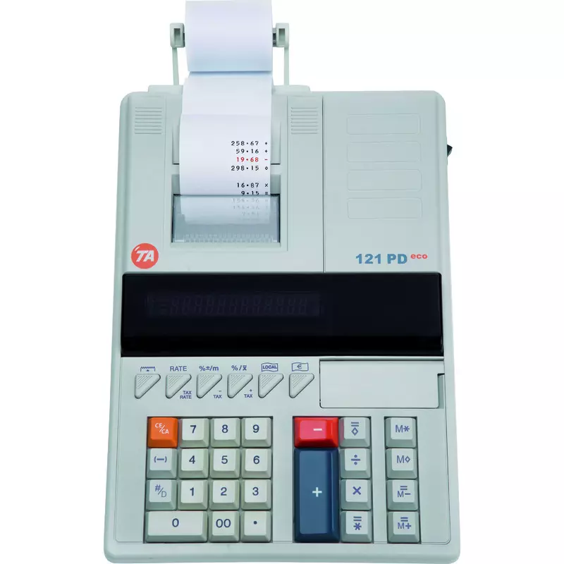 TA Triumph-Adler Tischrechner 121 PD ECO