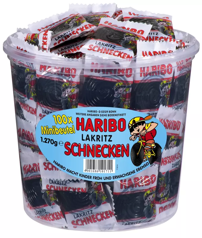 HARIBO LAKRITZ Schnecken
