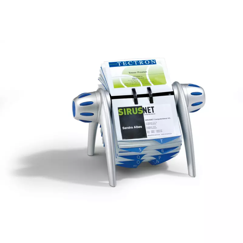 Durable Rollkartei VISIFIX FLIP Kunststoff me si