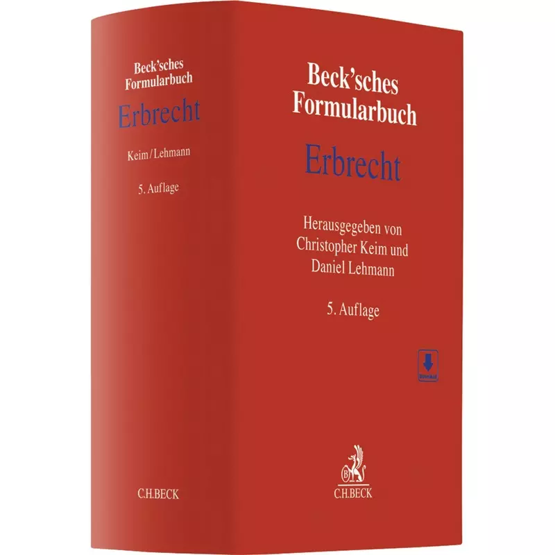 Beck'sches Formularbuch Erbrecht
