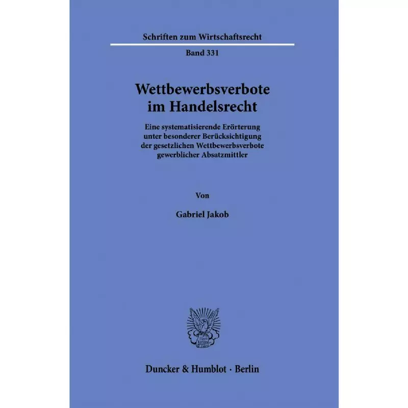 Wettbewerbsverbote im Handelsrecht