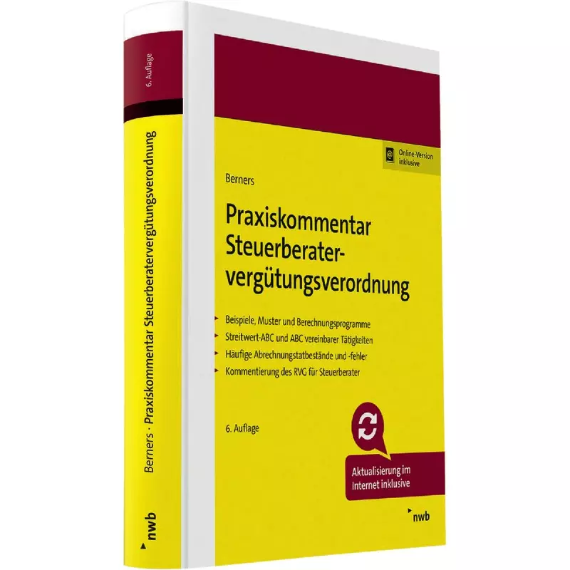 Praxiskommentar Steuerberatervergütungsverordnung