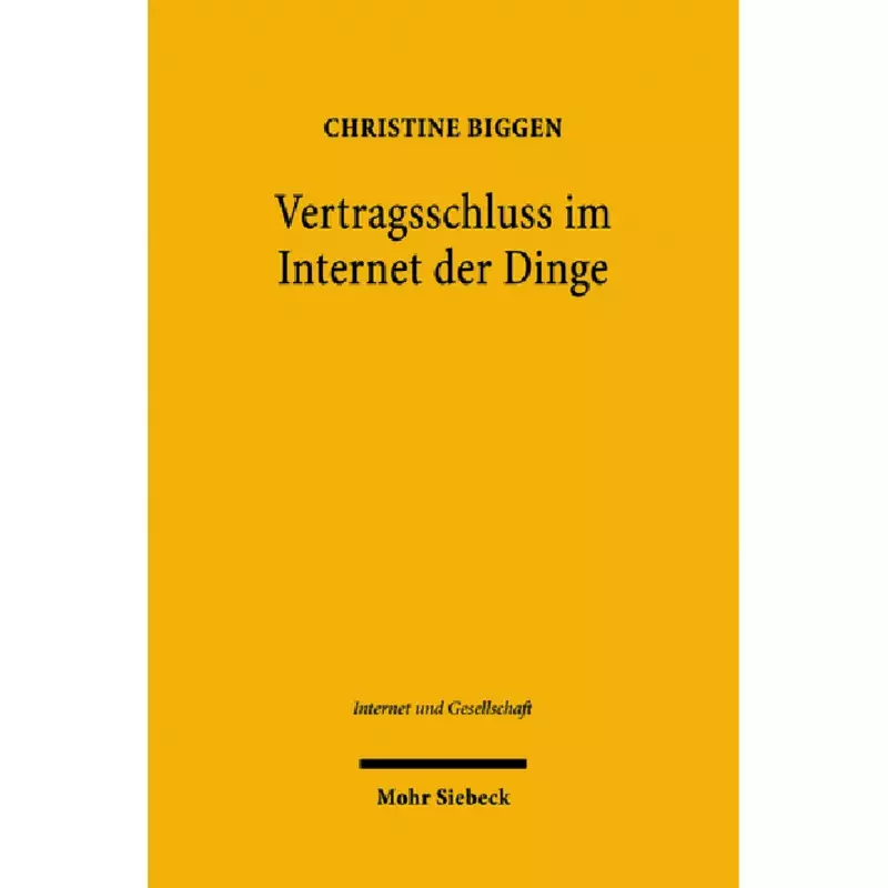Vertragsschluss im Internet der Dinge