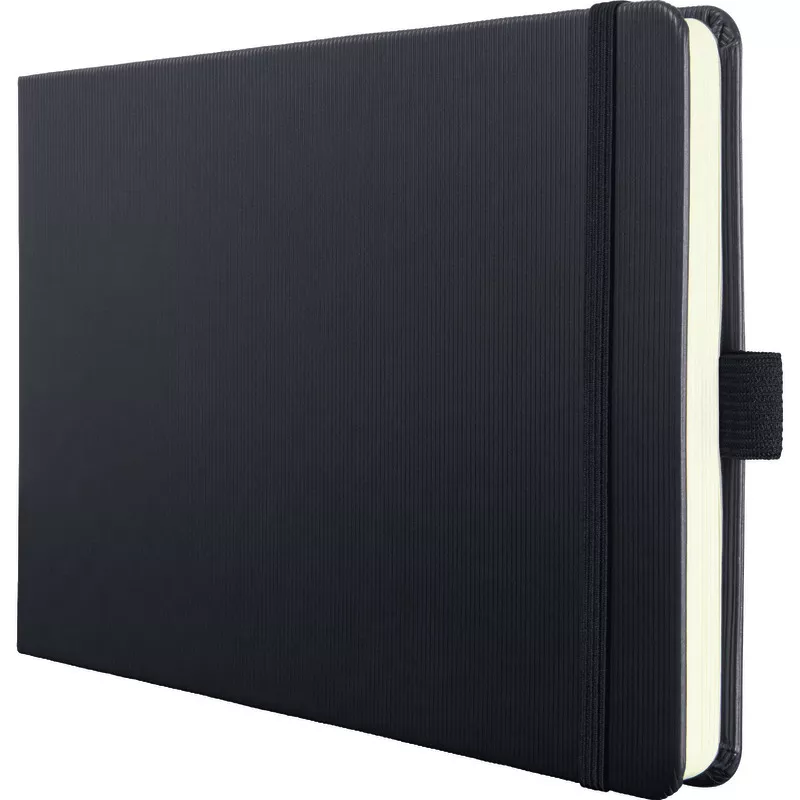 sigel Notizbuch Conceptum Panorama, ca. A5 quer, dotted, Hardcover, schwarz