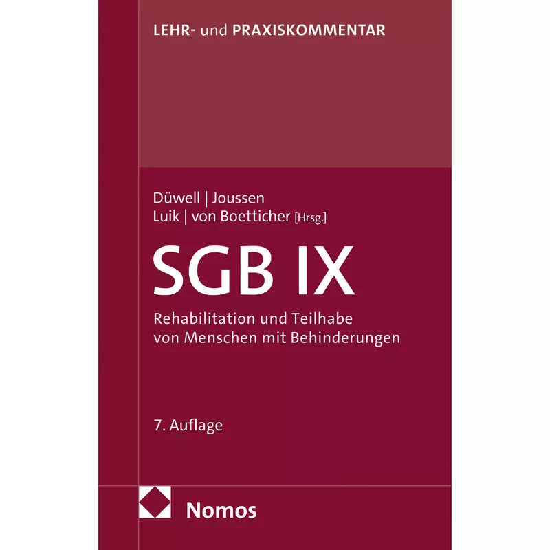 Sozialgesetzbuch IX