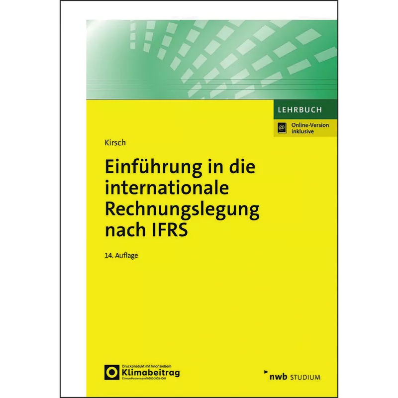 Einführung in die internationale Rechnungslegung nach IFRS