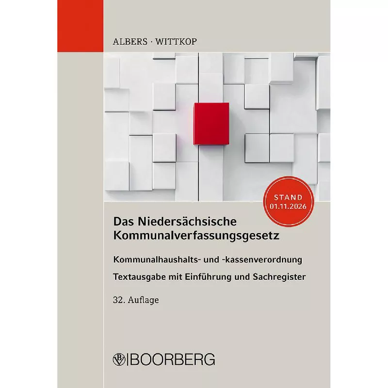 Das Niedersächsische Kommunalverfassungsgesetz