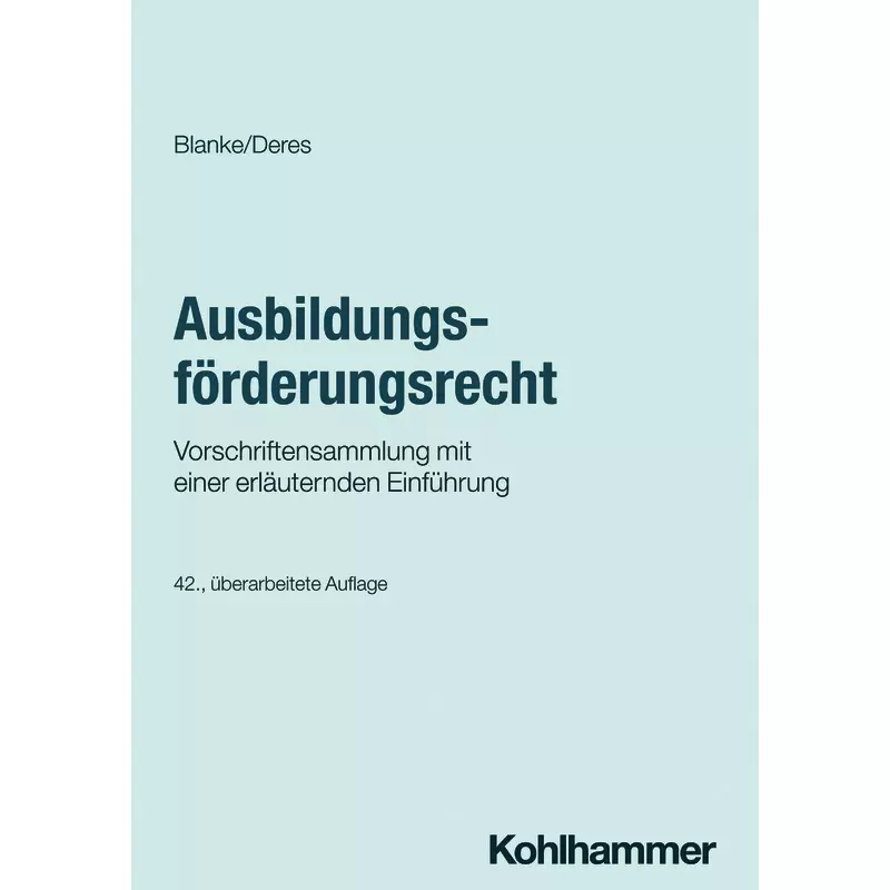 Ausbildungsförderungsrecht