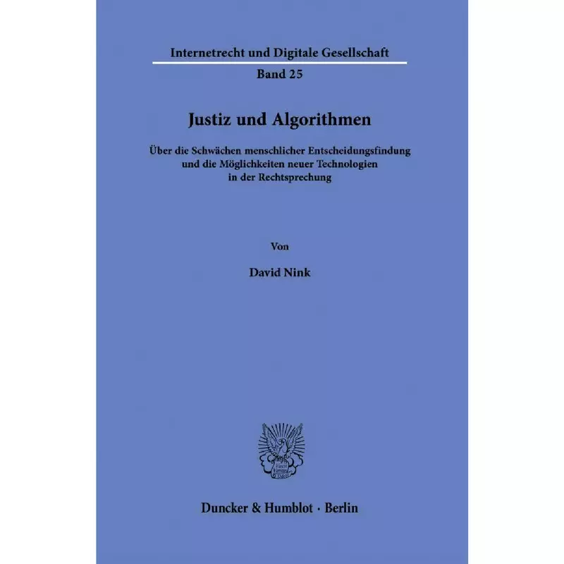 Justiz und Algorithmen