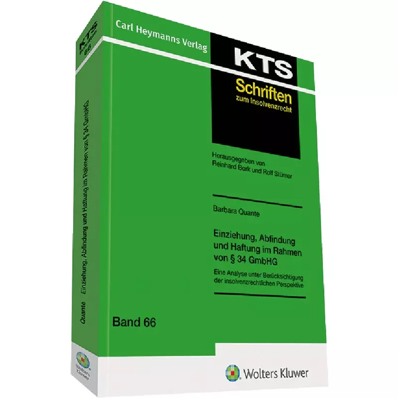 Einziehung, Abfindung und Haftung im Rahmen von §34 GmbHG