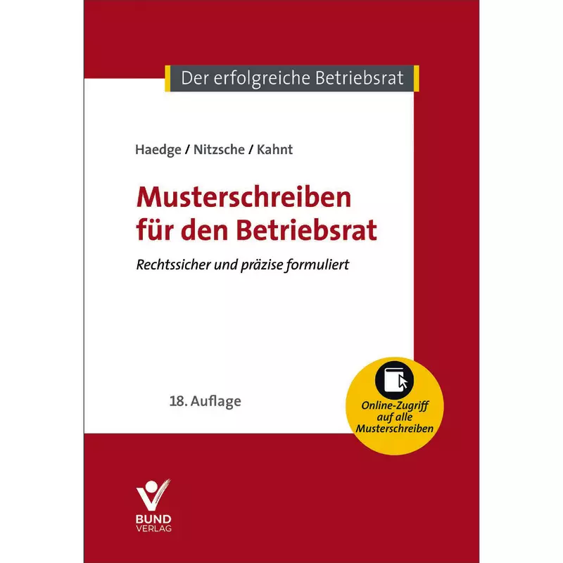 Musterschreiben für den Betriebsrat