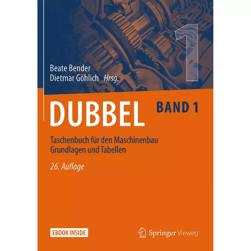 Dubbel Taschenbuch für den Maschinenbau Band 1