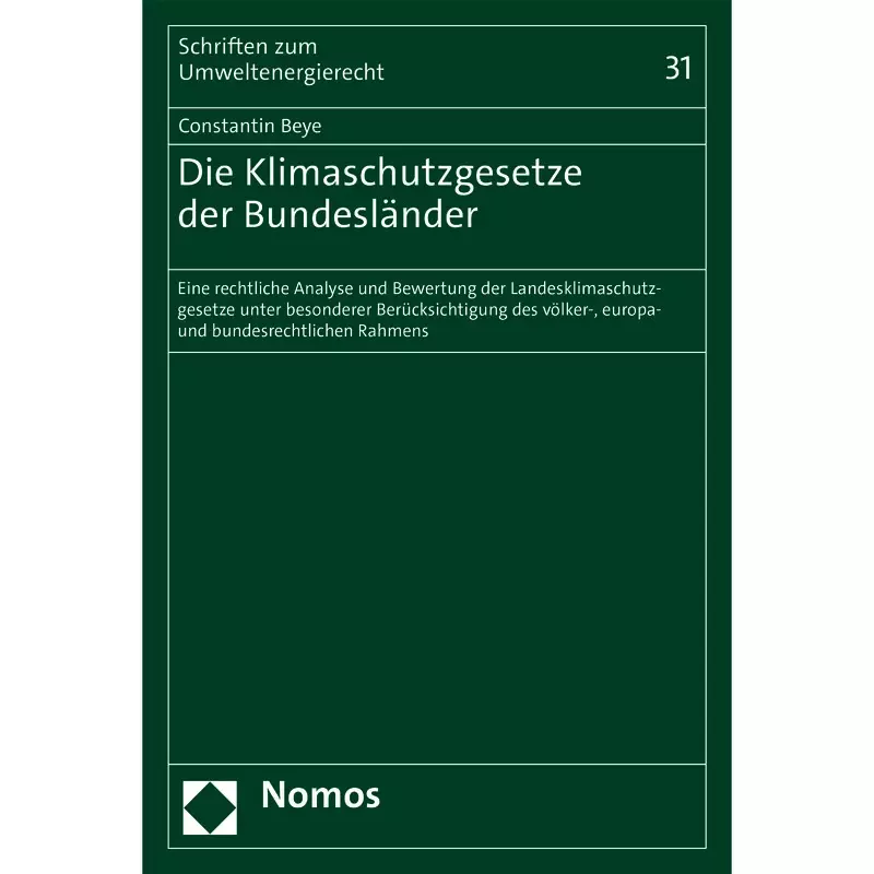Die Klimaschutzgesetze der Bundesländer