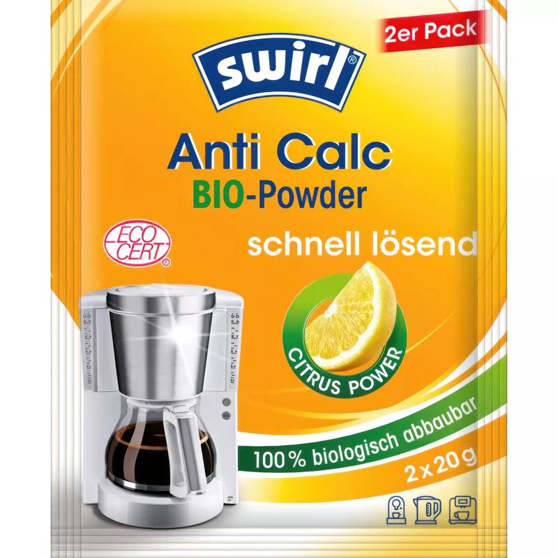 Swirl Entkalker Anti Calc 2x20g 2 St./Pack.
