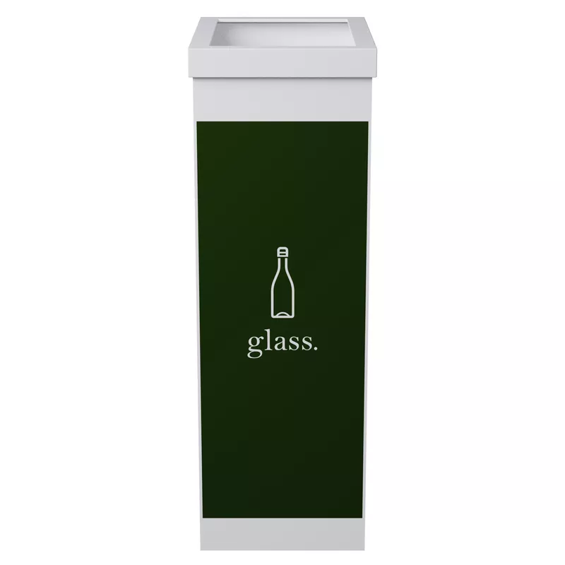 Paperflow Mülltrenner Glas 60l ws