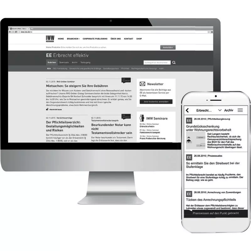 IWW EE Erbrecht effektiv  digital