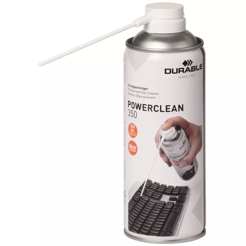 Durable Druckluftspray POWER CLEAN 350ml