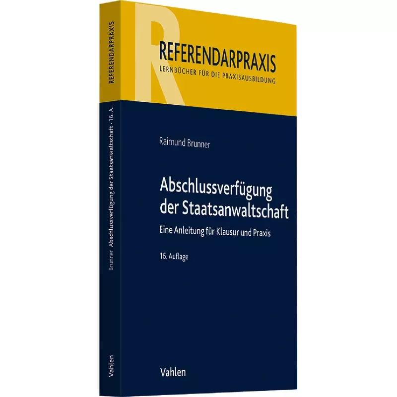 Abschlussverfügung der Staatsanwaltschaft