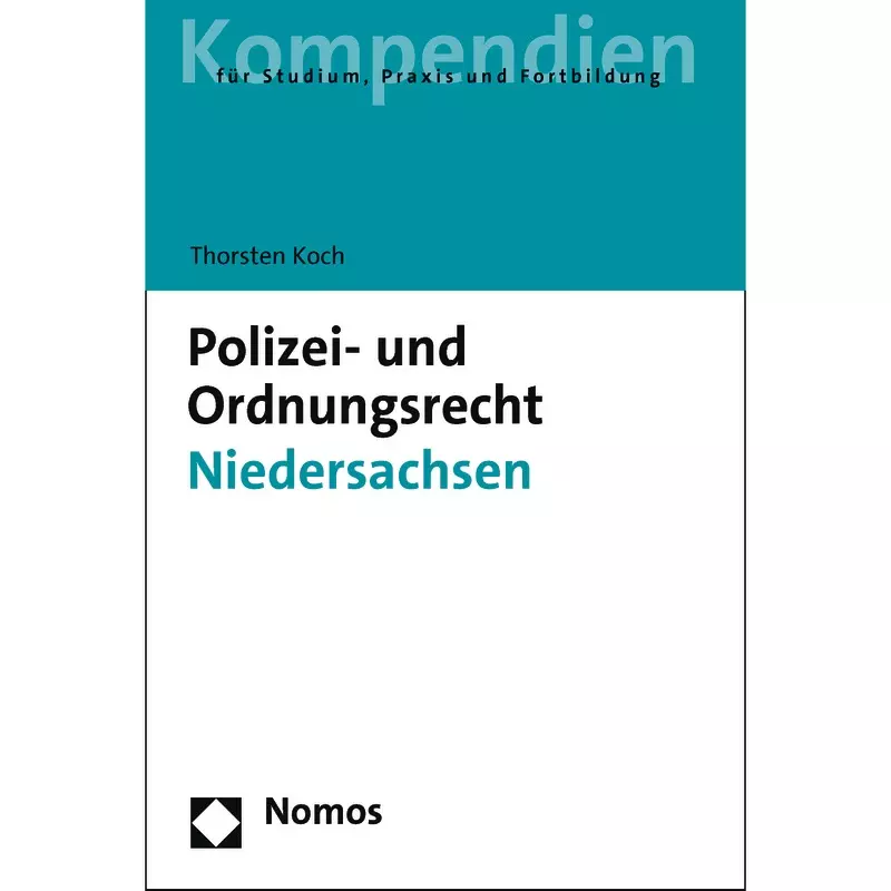 Polizei- und Ordnungsrecht Niedersachsen