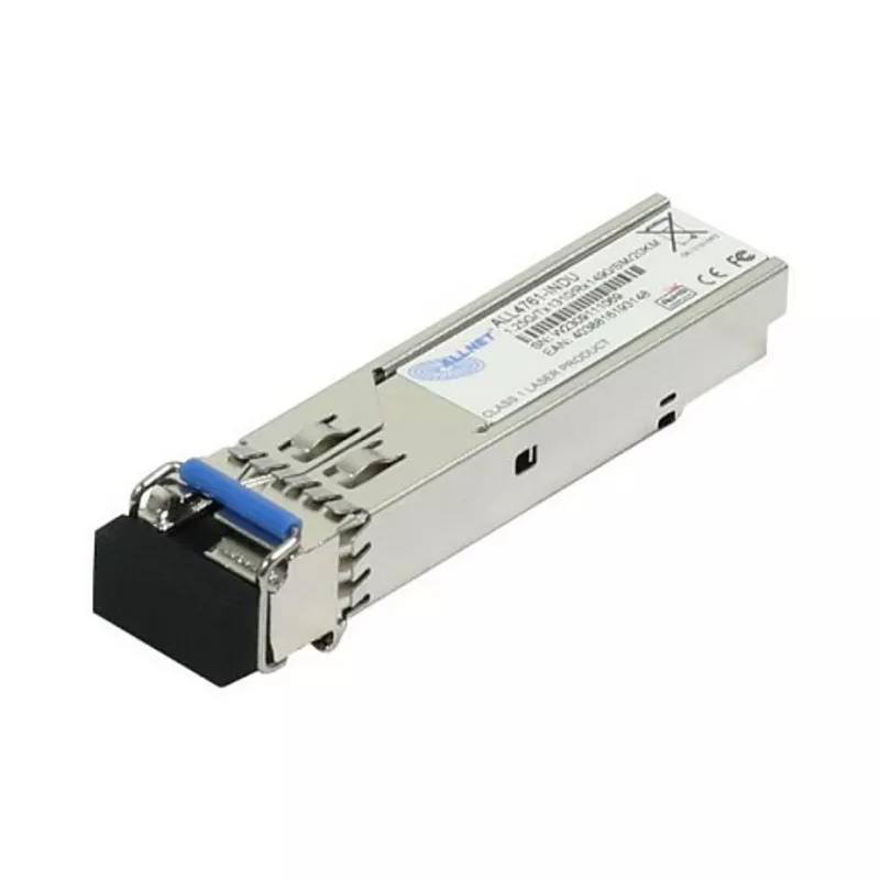 ALLNET Switch Modul ALL4761-INDU SFP(Mini-GBIC), 1000Mbit, WDM(Bidi)/LC, Tx1310nm/Rx1490nm, 9u, 20Km, Industrial -40/+85 Grad,