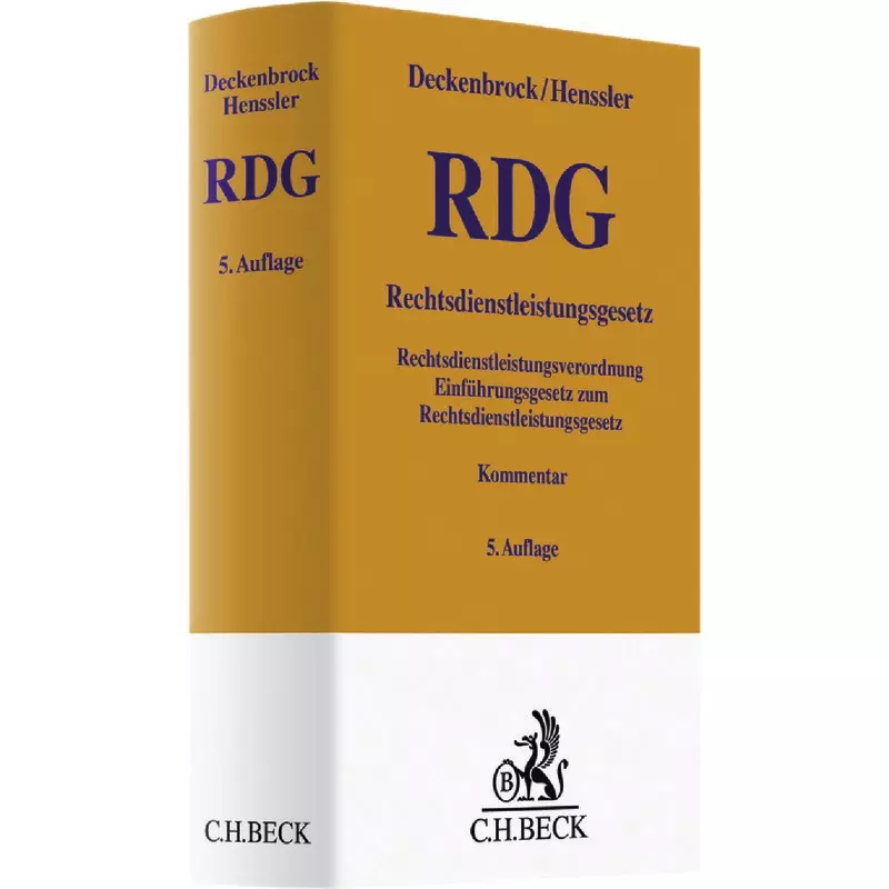 Rechtsdienstleistungsgesetz: RDG