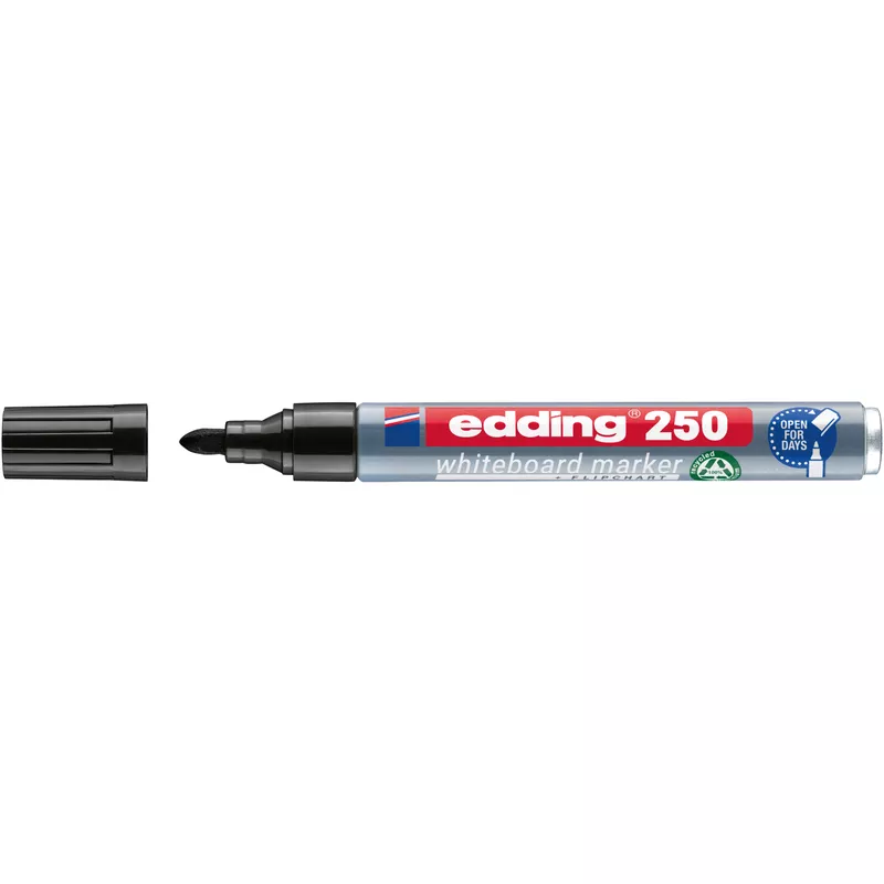 edding Boardmarker 250 1,5- 3mm Rundspitze nachfüllbar sw