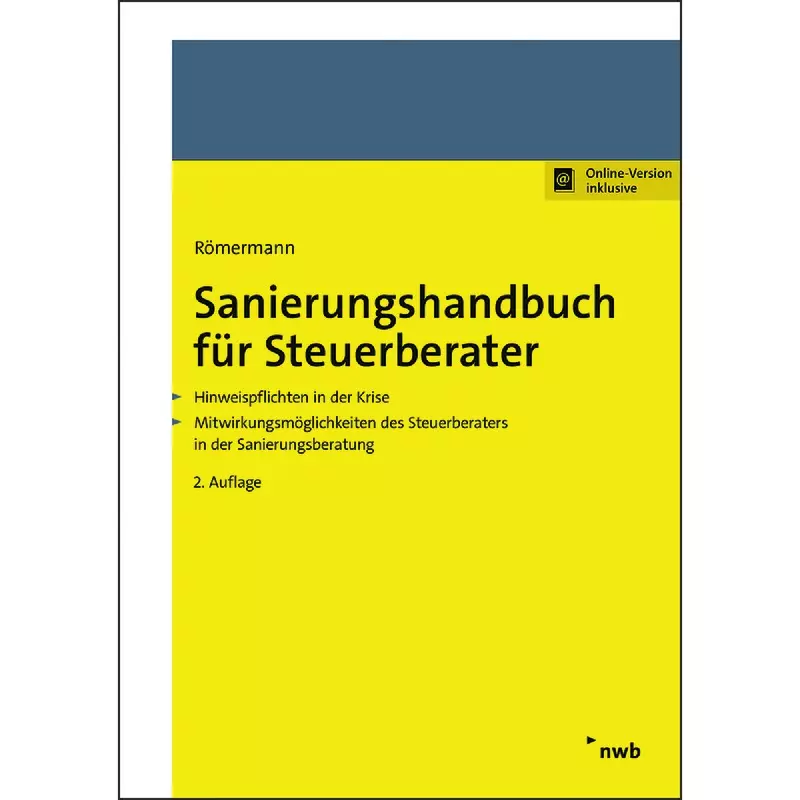 Sanierungshandbuch für Steuerberater