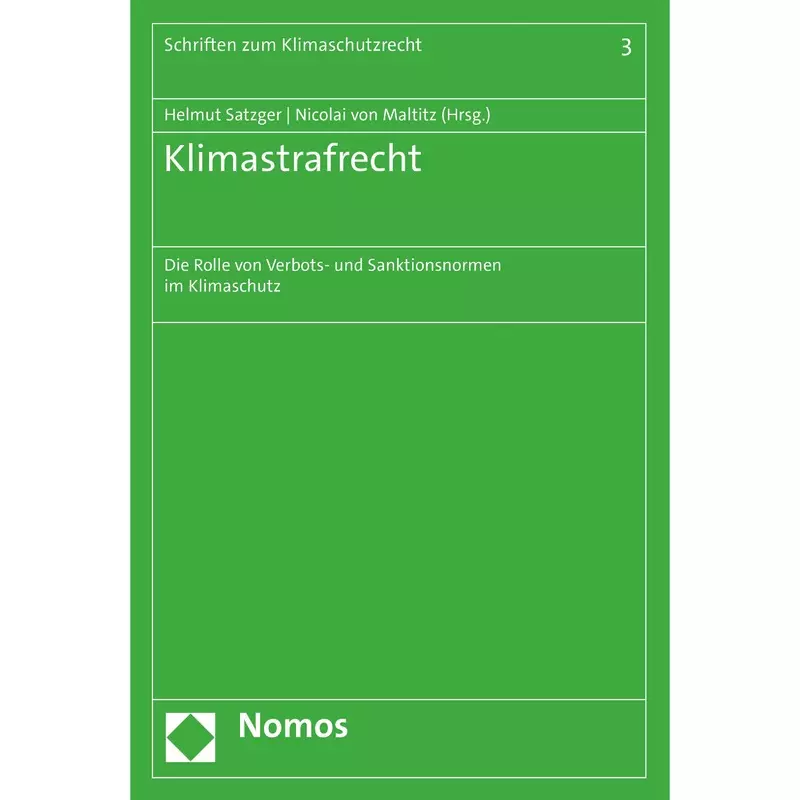 Klimastrafrecht