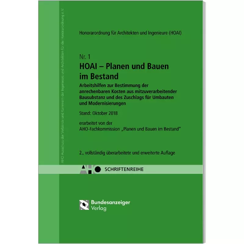 HOAI - Planen und Bauen im Bestand