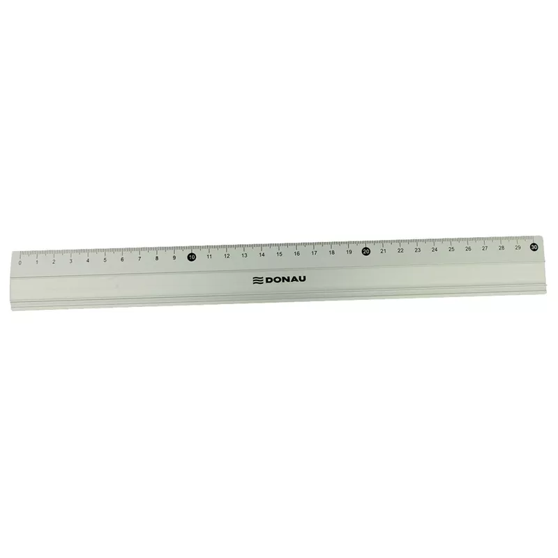 Alulineal, 30cm, Blister, silber DONAU 5421100-38